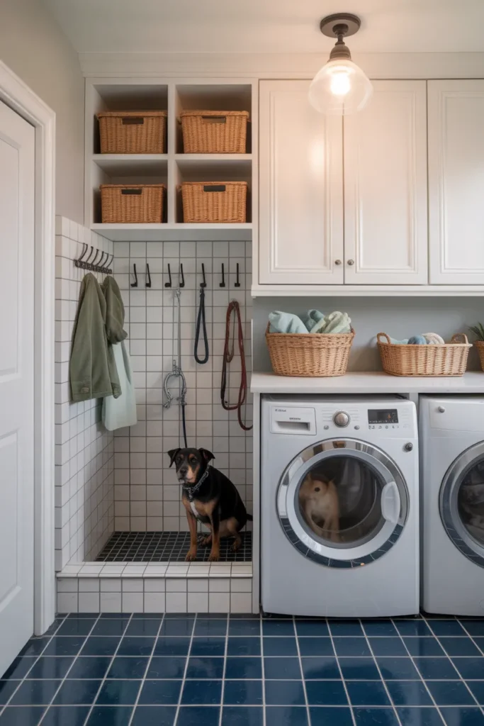 Built-In Pet Washing Station