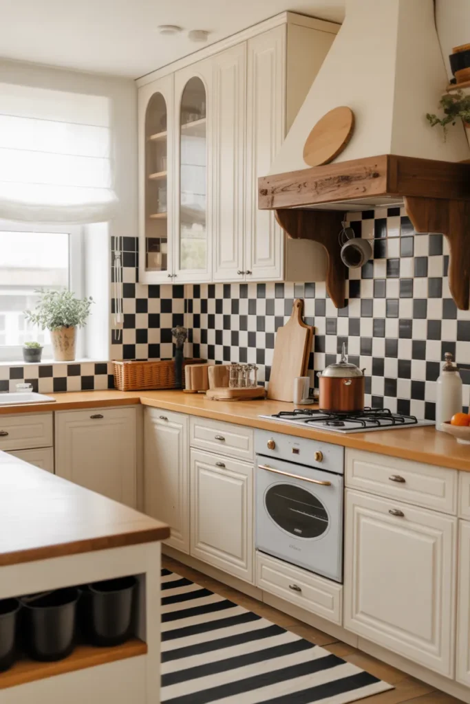 Farmhouse Checkered Tile