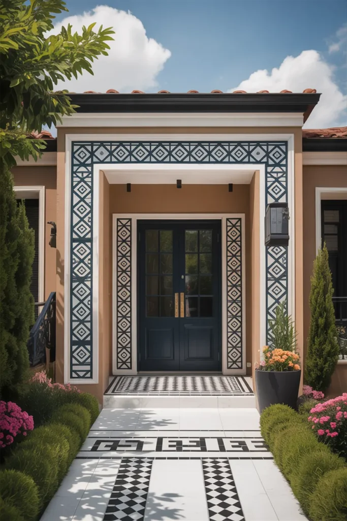 Geometric Patterned Walls
