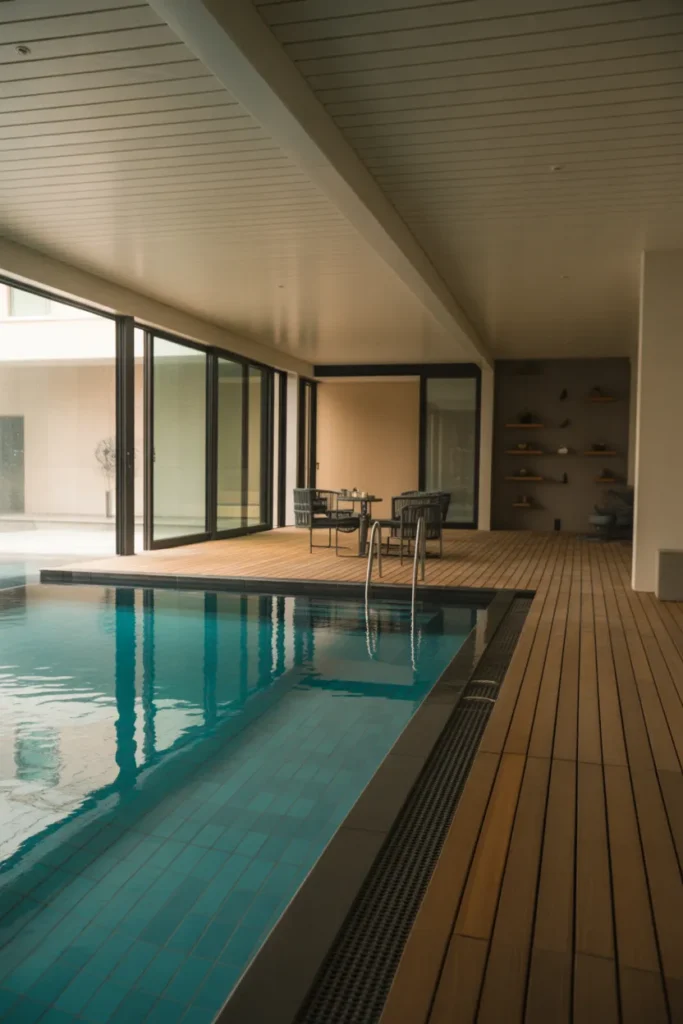  Indoor Pool with Heated Flooring