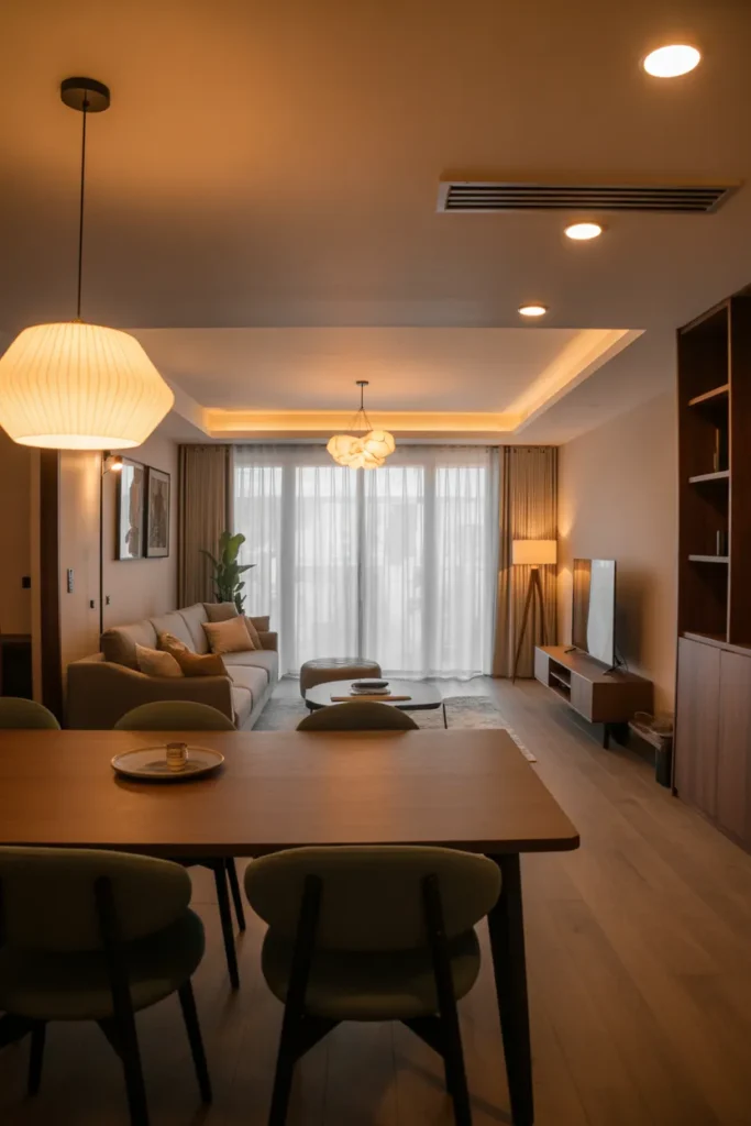 Layered Lighting for Flexible Ambiance