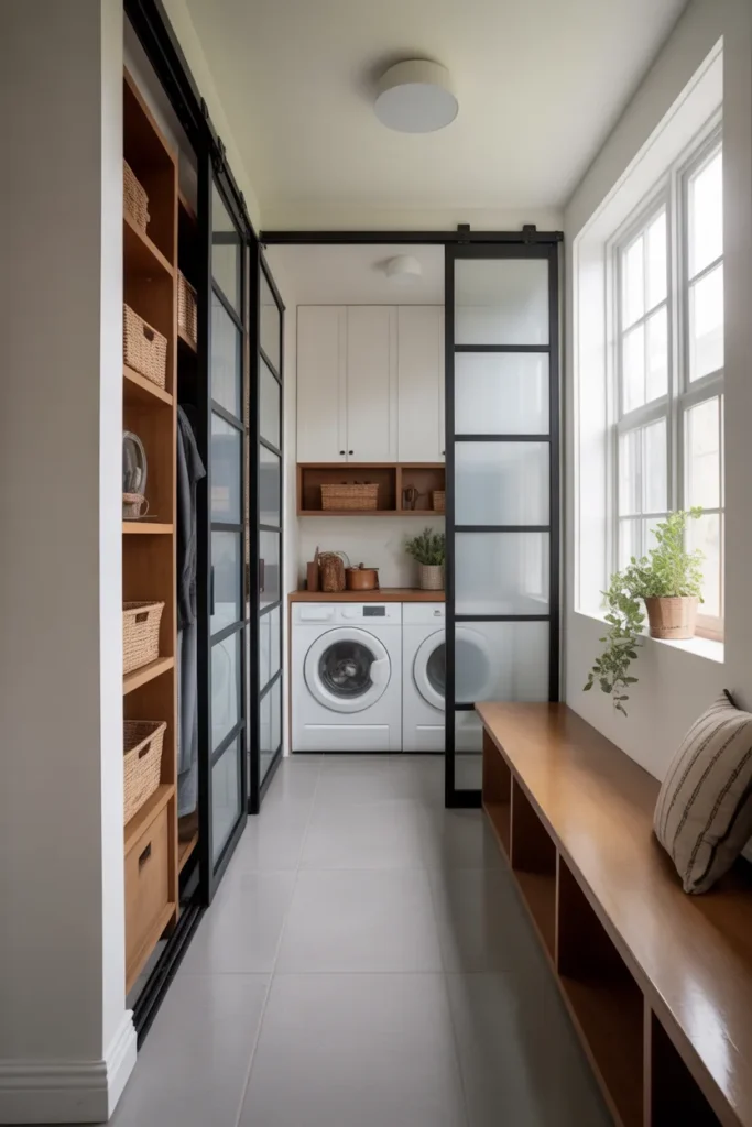 Open Concept with Sliding Partitions