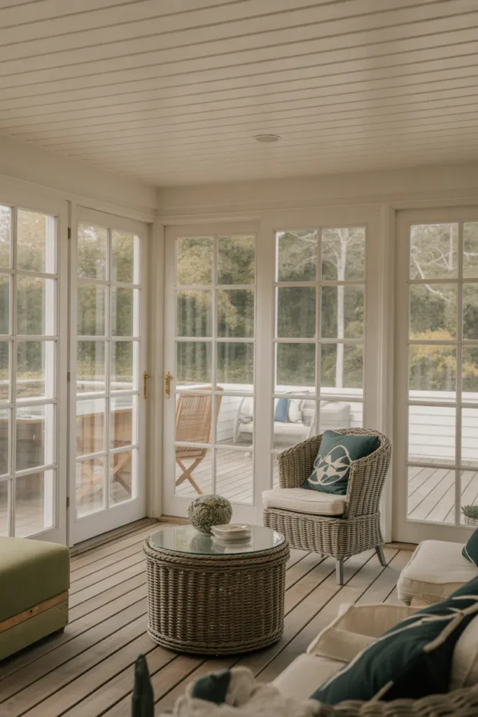 Outdoor-Connected Sunroom