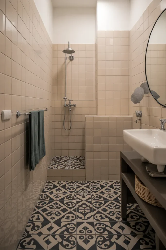 Patterned Floor Tiles