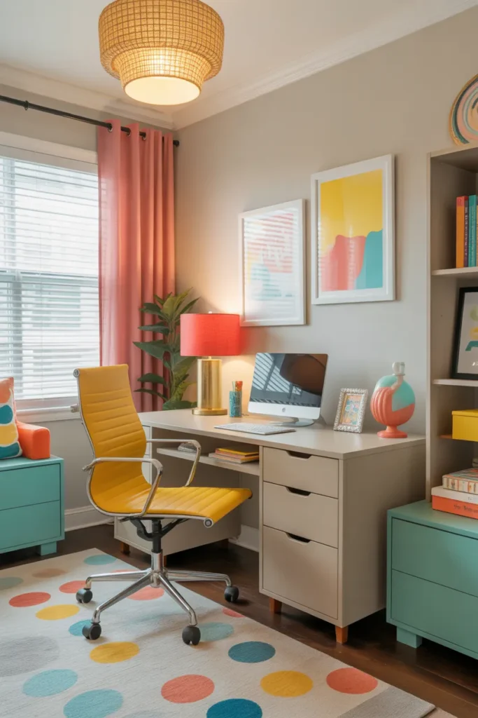 Pop of Color Workspace