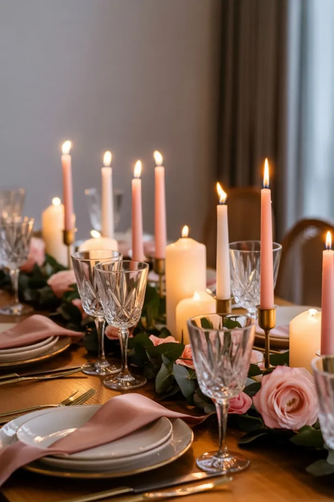 Romantic Candlelit Glow