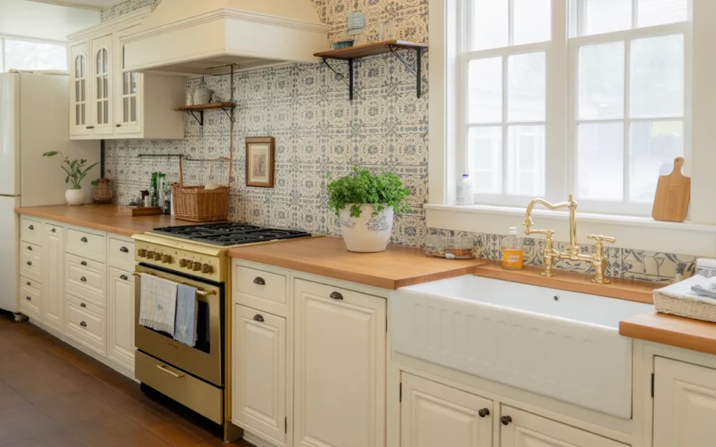 charming country kitchen backsplash ideas