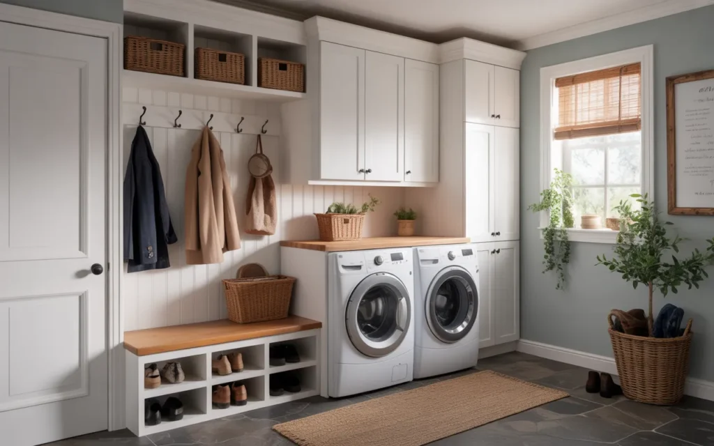 laundry room ideas clean organized home