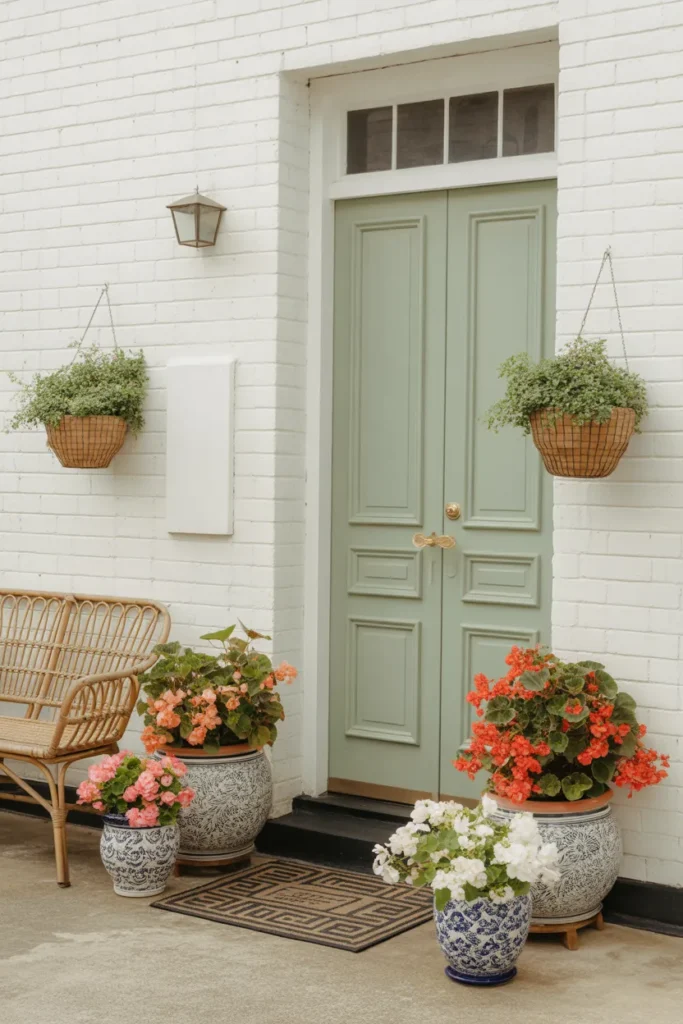 Bright Begonia Containers