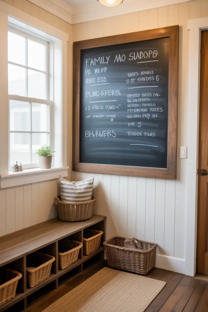  Chalkboard Wall Organizer