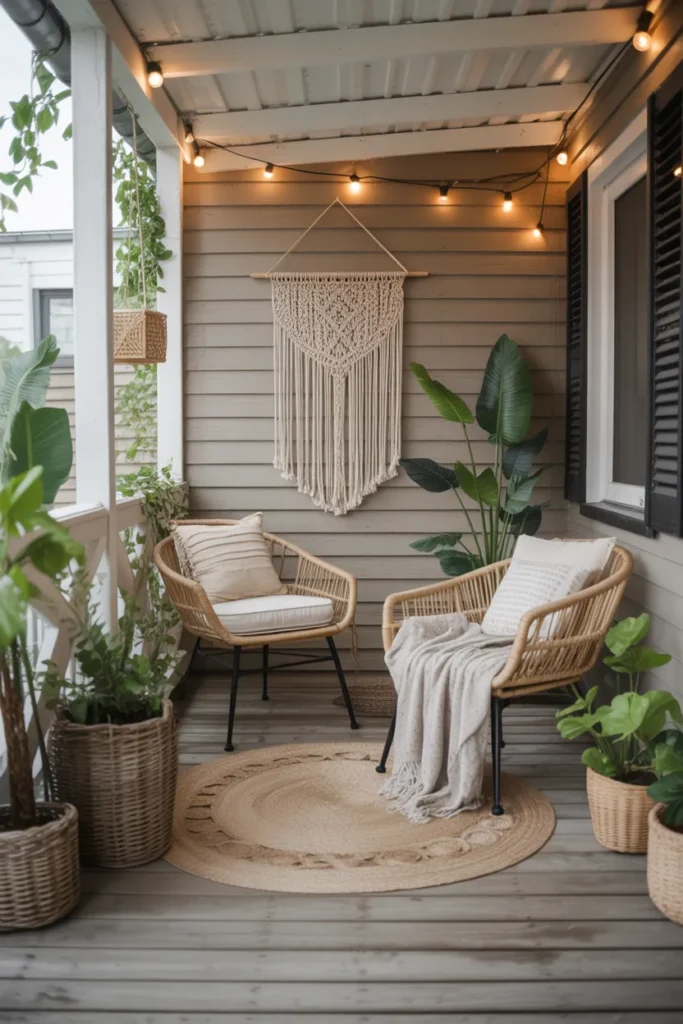 Chic Boho Porch