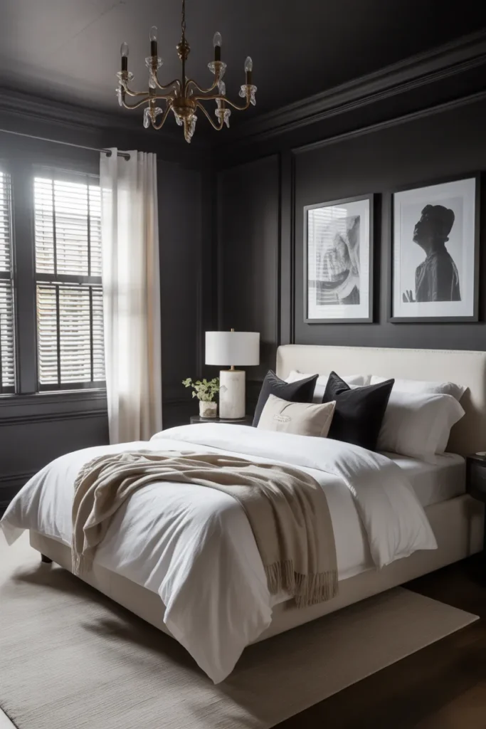 Classic Black and White Contrast