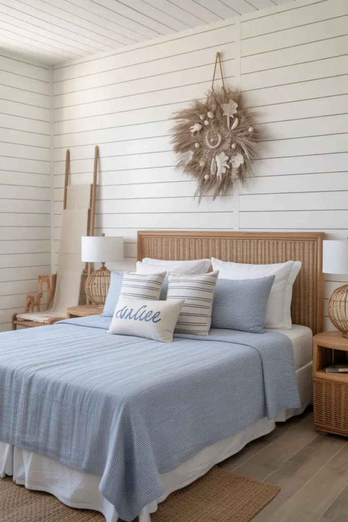 Coastal-Inspired Guest Room Retreat