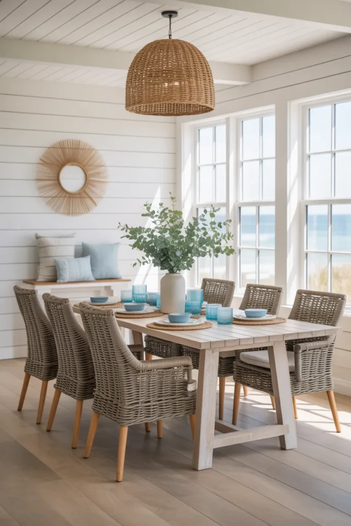 Coastal Modern Dining Room