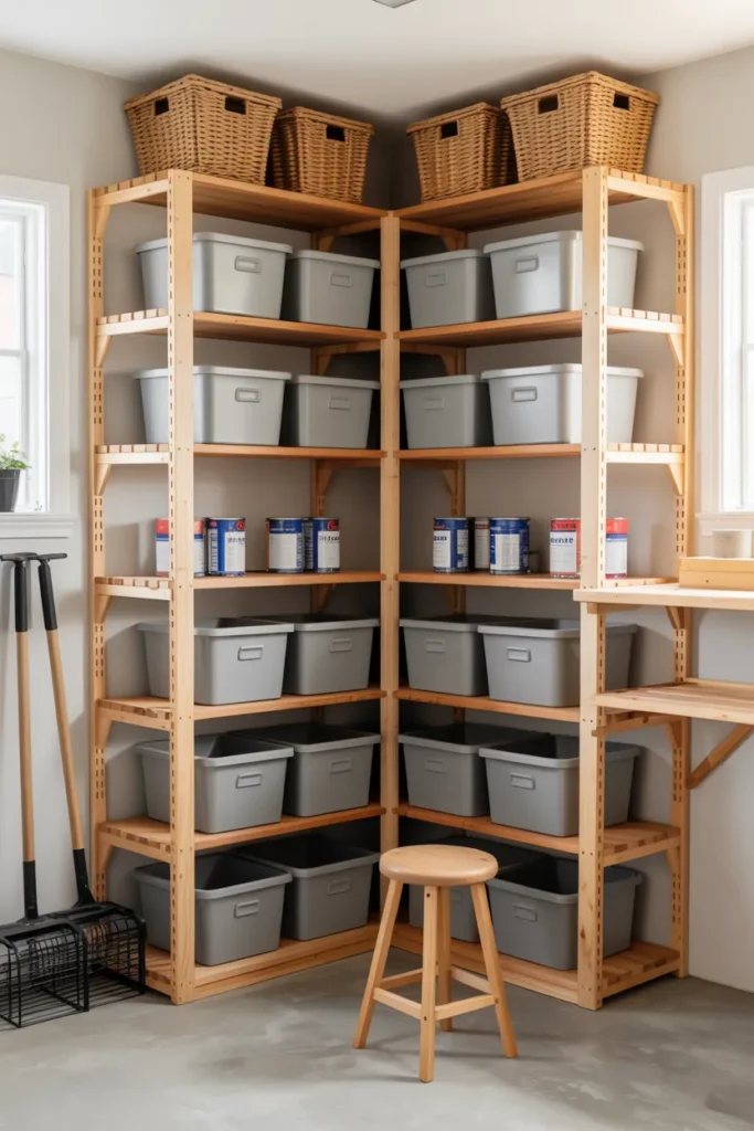 Corner Shelving Units