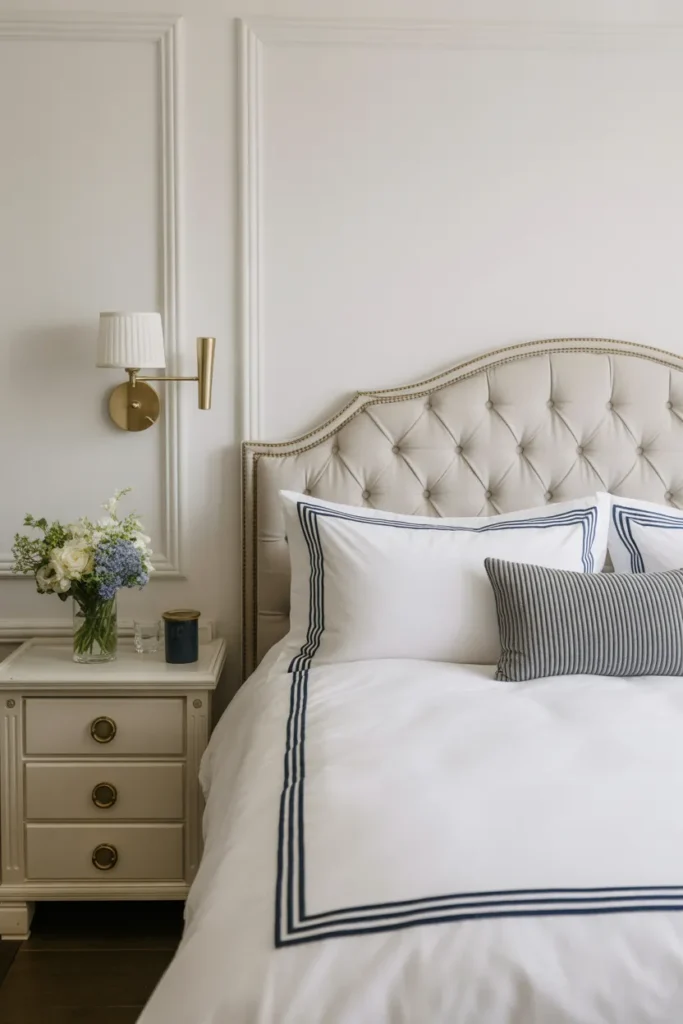 Elegant Guest Bedroom with Hotel-Inspired Details
