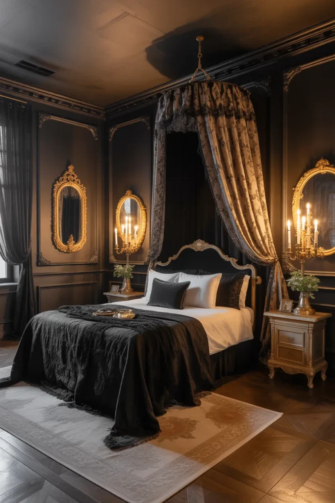 Gothic Elegance Bedroom