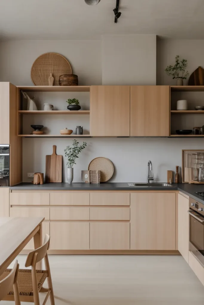 Japandi Kitchen Aesthetic