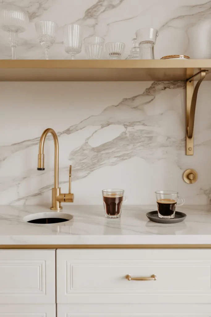  Luxury Marble Coffee Nook