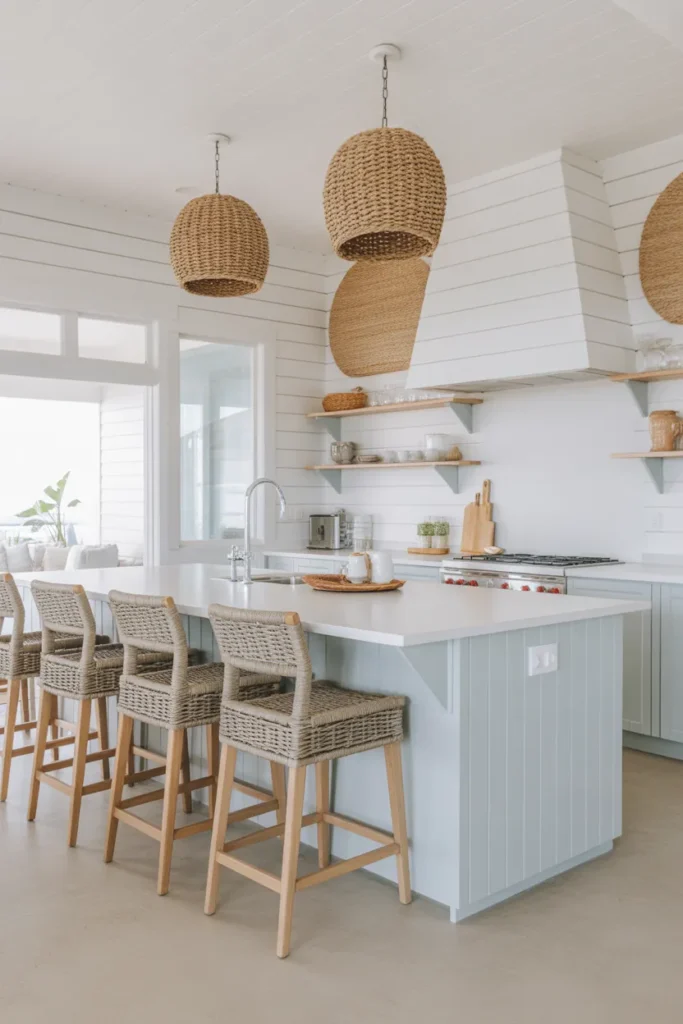 Modern Coastal Kitchen Aesthetic