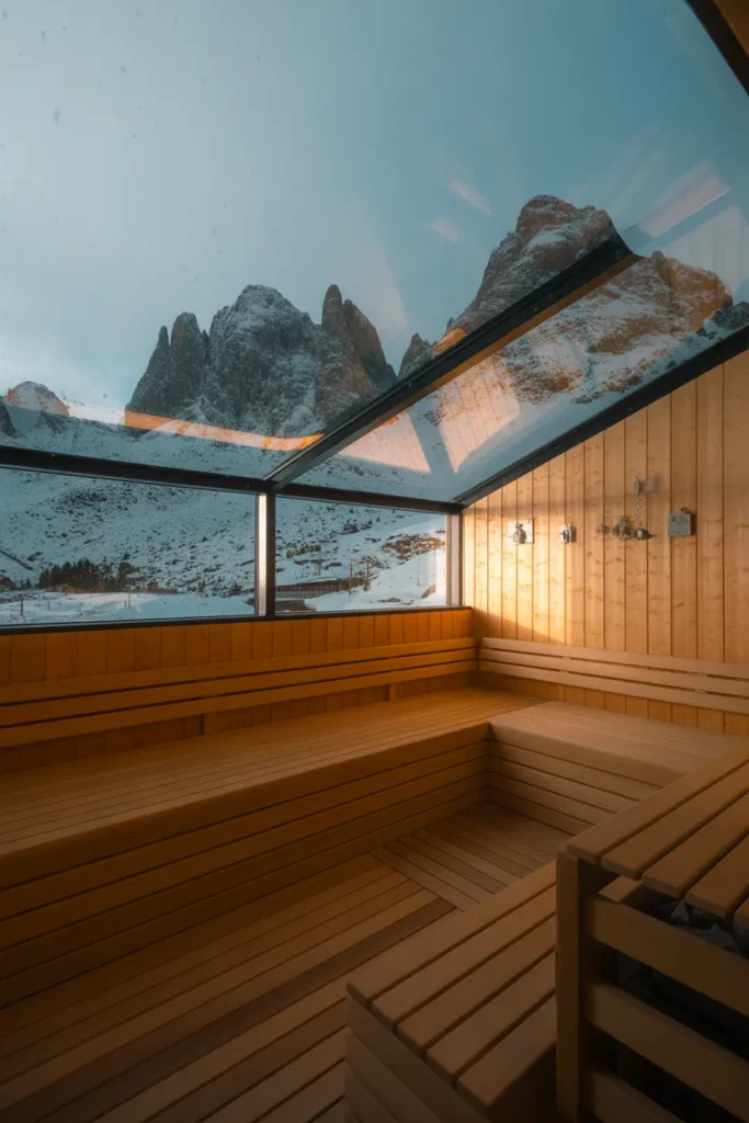 Mountain Lodge Sauna