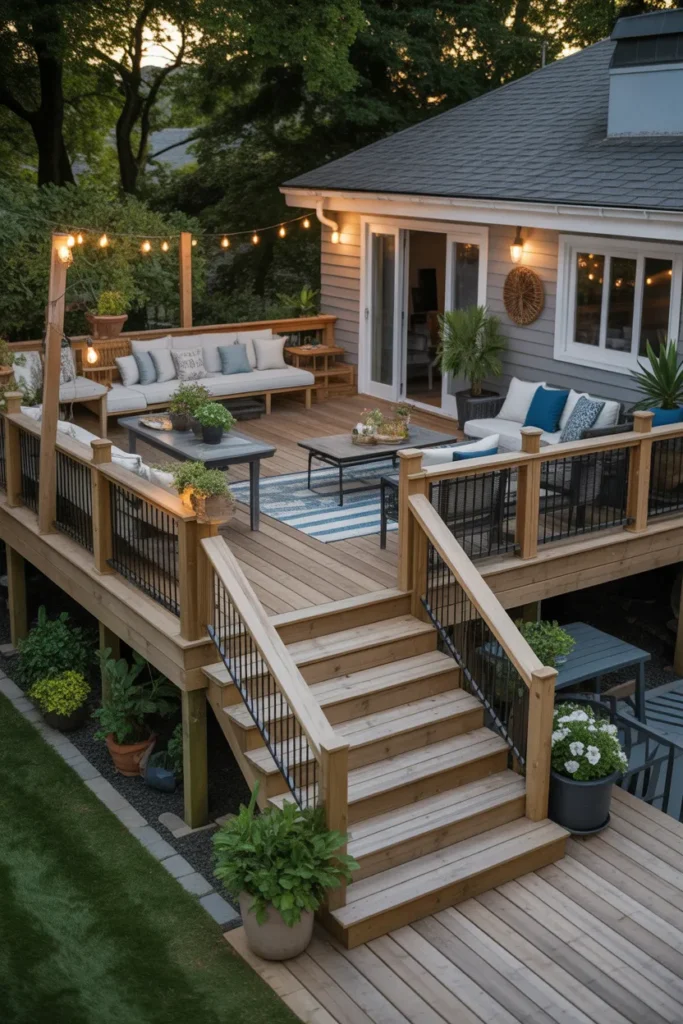  Multi-Level Deck for Dynamic Outdoor Living