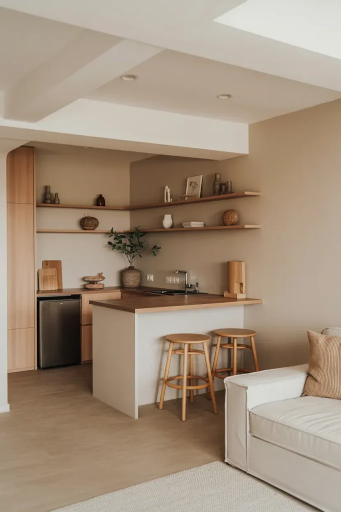 Open-Concept Kitchenette