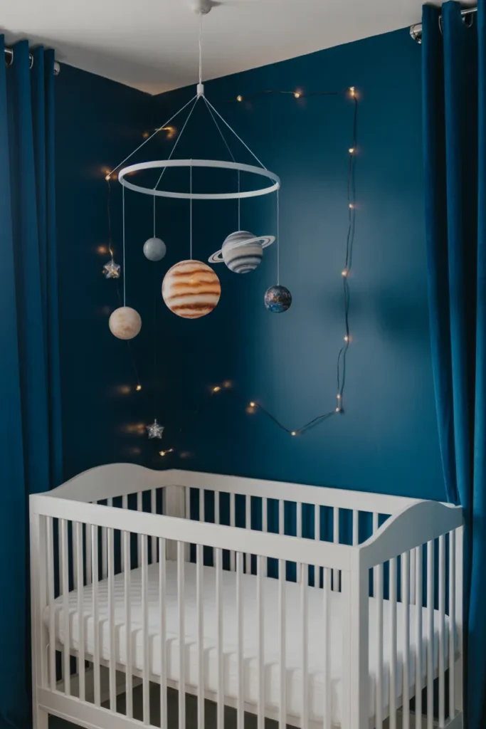Outer Space Galaxy Nursery