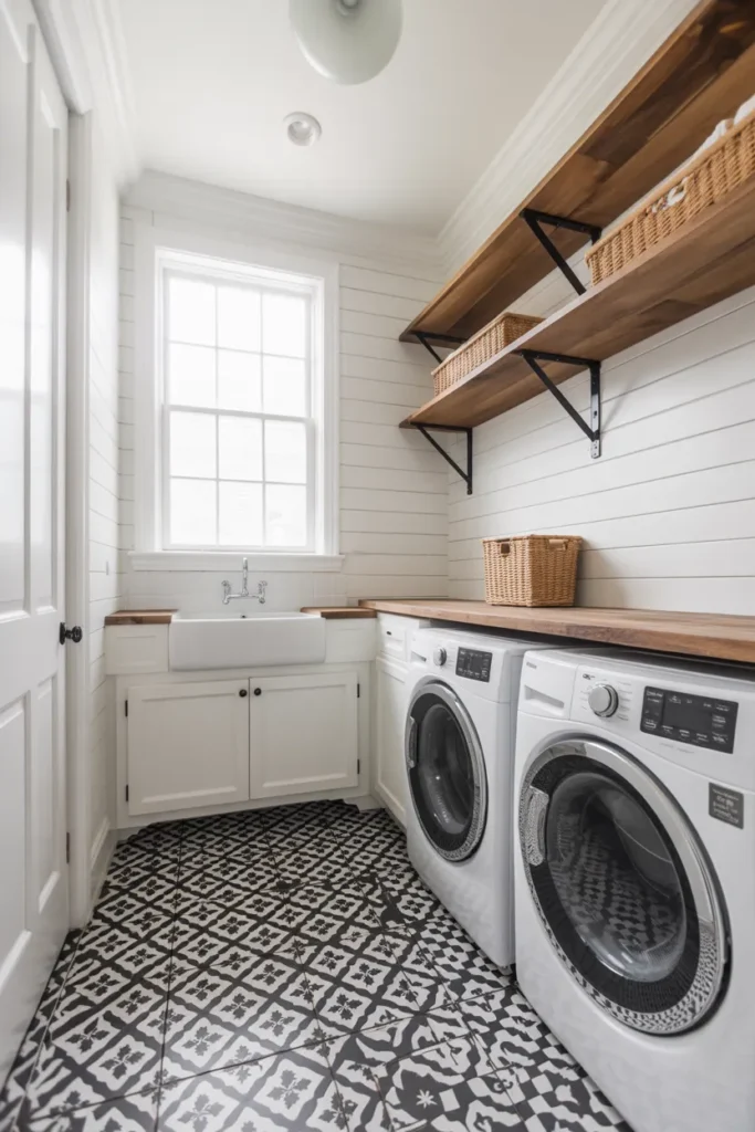  Patterned Tile Flooring