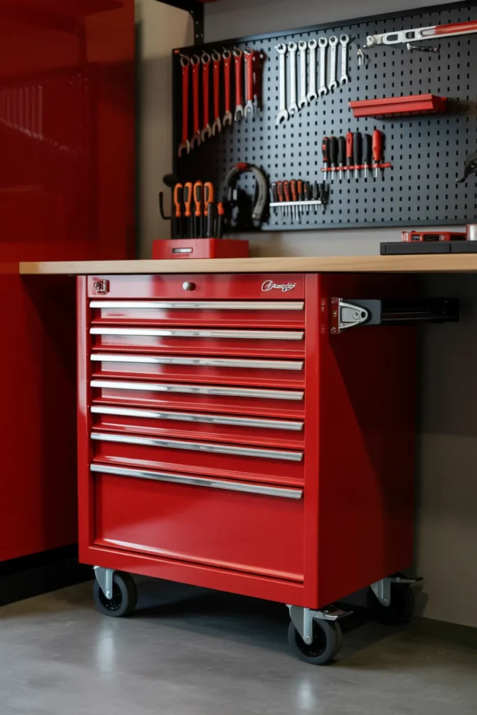  Rolling Tool Chest Organizer