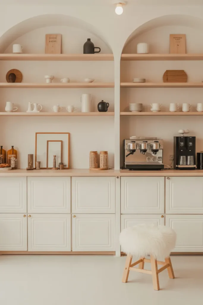 Scandinavian-Inspired Coffee Bar
