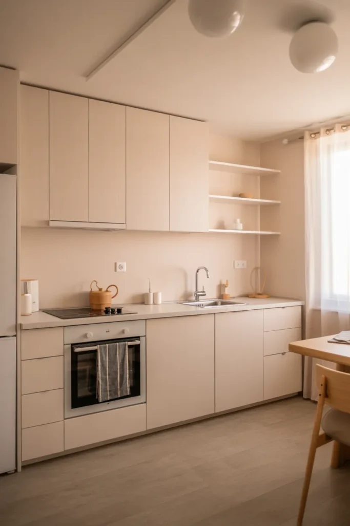 Scandinavian-Inspired Kitchenette
