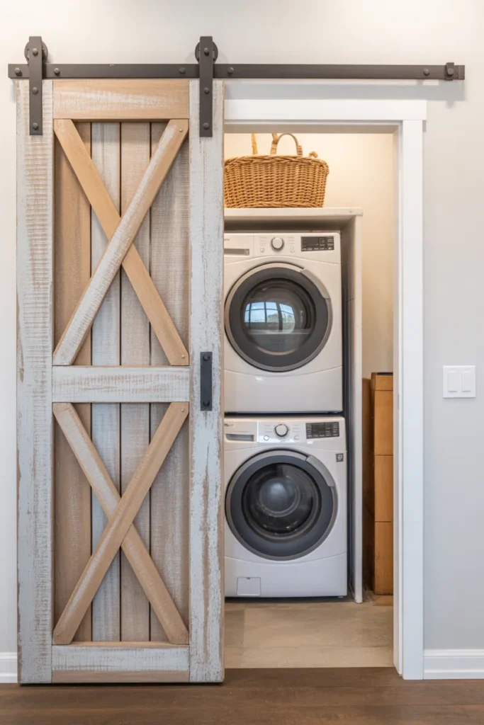 Sliding Barn Door Entry