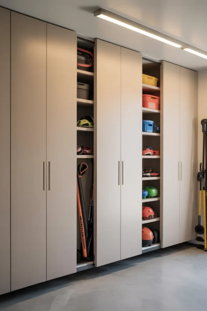  Sliding Wall Panels for Hidden Storage