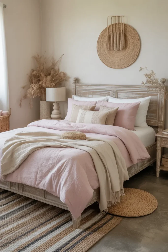 Soft Pastels and Rustic Charm