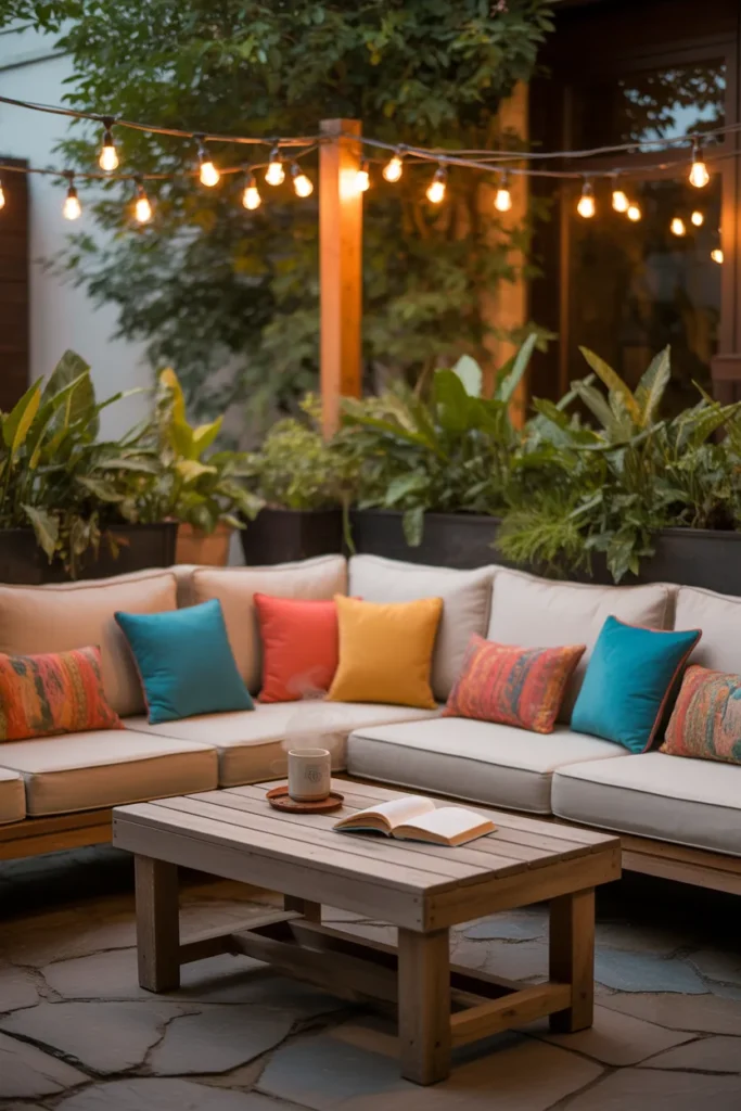   Cozy Corner with Outdoor Sofa