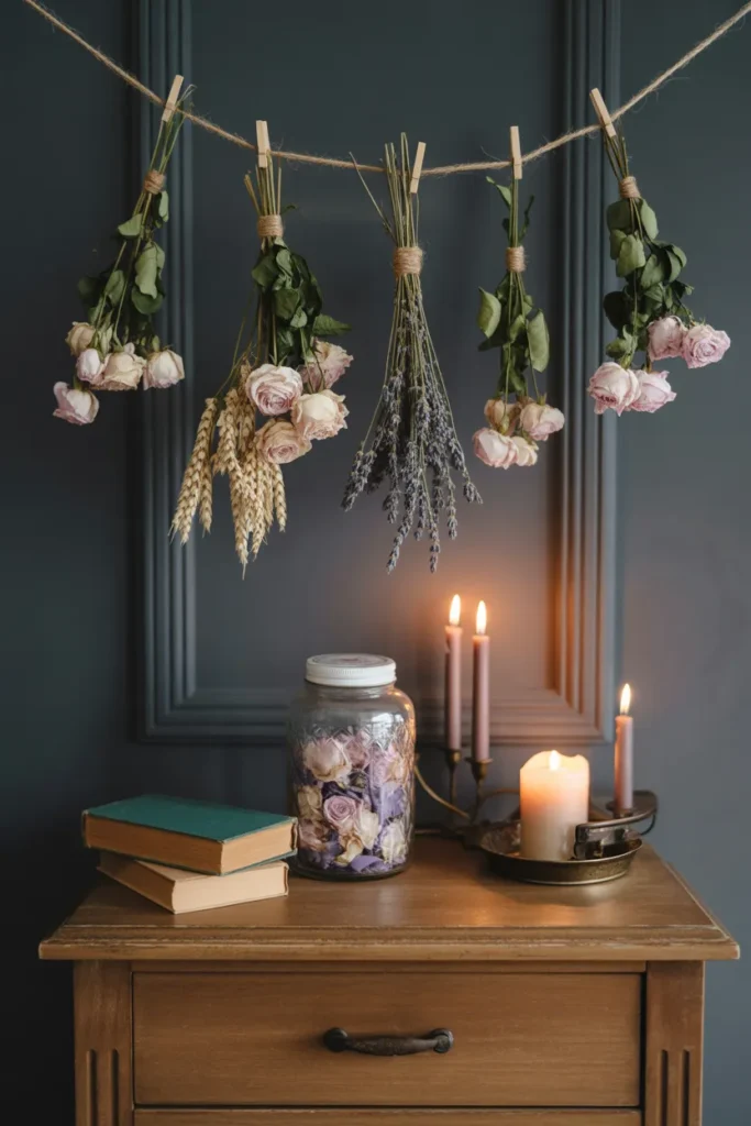  Dried Flower Charm