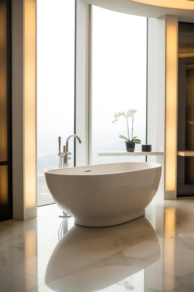 Luxurious Freestanding Tub