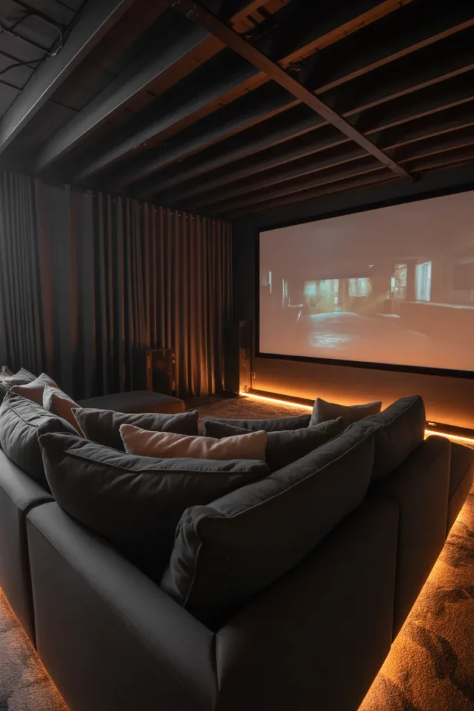 Set Up a Home Theater Area