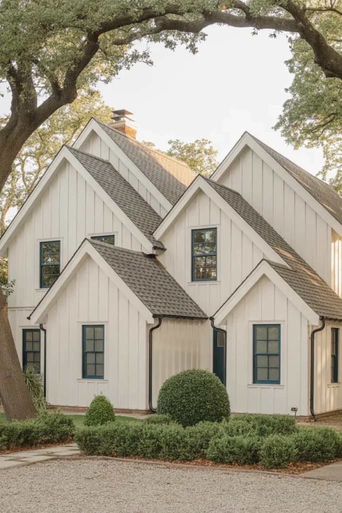  Farmhouse Exterior with a Gabled Roofline