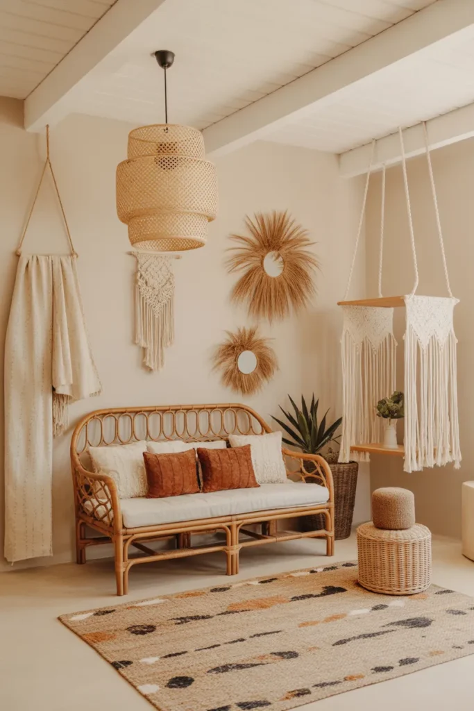 Boho Chic Playroom
