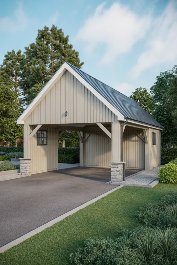  Double Car Carport