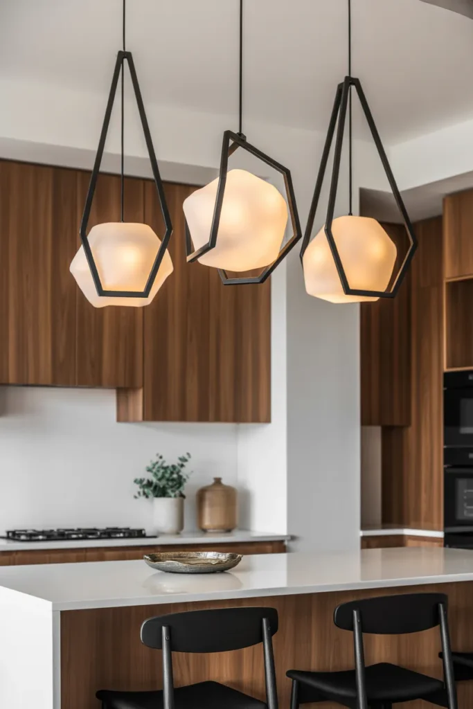 Geometric Pendant Lights