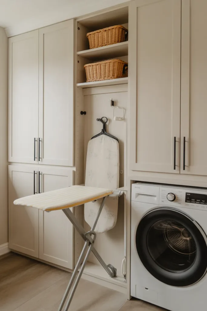 Use a Fold-Out Ironing Board