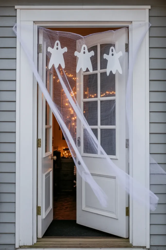 Ghostly Draped Fabric