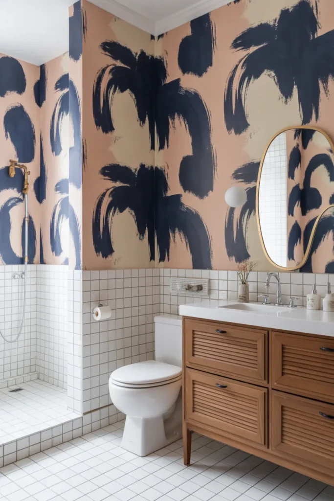  Artistic Brushstroke Pattern