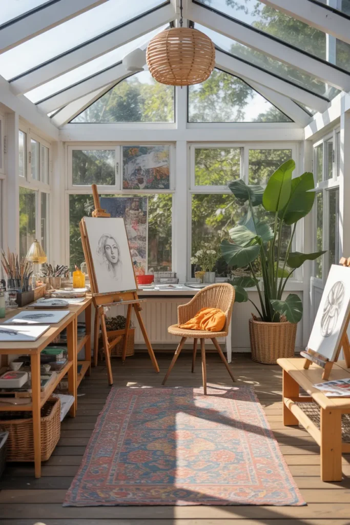  Artistic Studio Sunroom