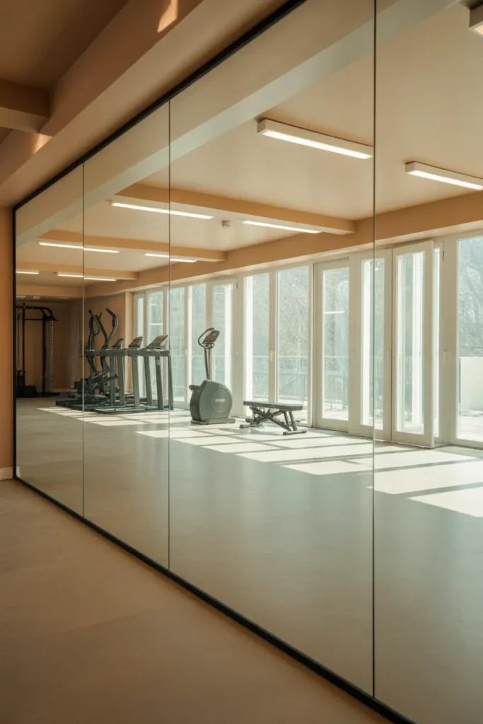 Mirror Wall Gym
