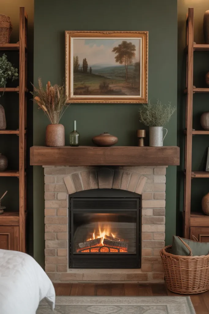  Cozy Fireplace Nook