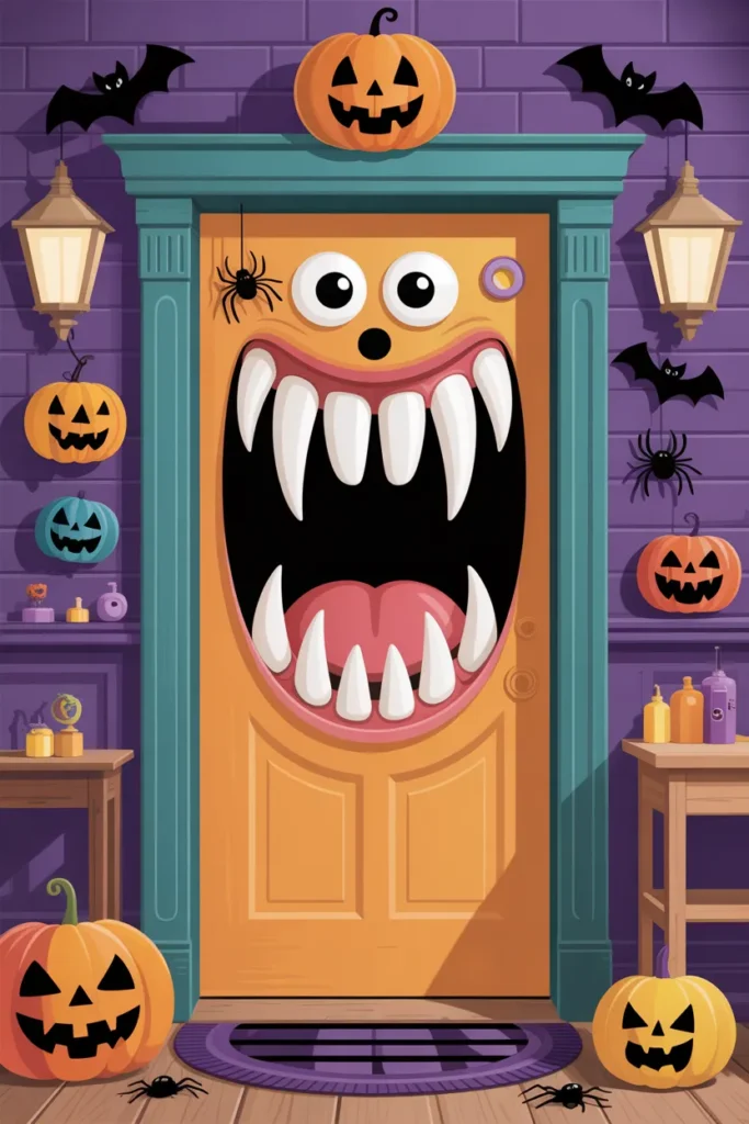 Monster Mouth Door Wrap